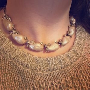 Vintage weird fruit necklace